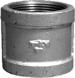 2 Inch Black Mall Coupling