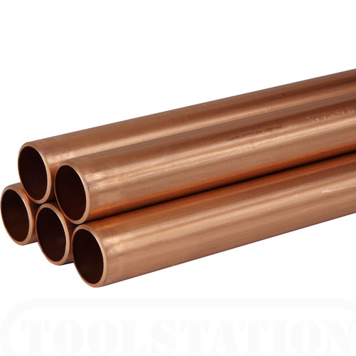 Length 1-1/4 X 10 L Copper Tube