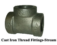 Cast Iron Thread Fittings-Steam