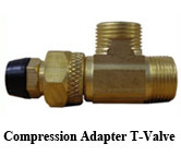 Compression Adapter T-Valve