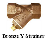 Bronze Y Strainer