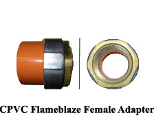 CPVC Flameblaze Female Adapter
