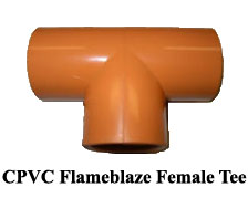 CPVC Flameblaze Female Tee