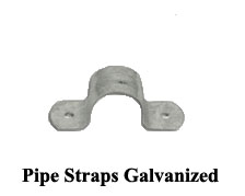 Pipe Straps-Galvanized