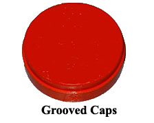 Grooved Caps