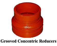 Grooved Concentric Reducers