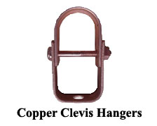 Copper Clevis Hangers