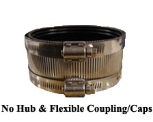 No Hub & Flexible Coupling/Caps