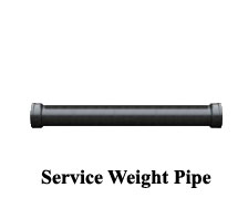 Service Weight Pipe