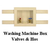 Washing Machine Box/Valves & Hos