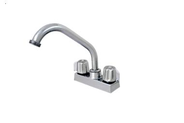 (Mh) 4" PC Laundry Tub Faucet - Click Image to Close
