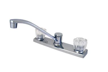 (Ch) 8" P.C. Washerless Deck Faucet - Click Image to Close