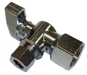 1/2"Ipsx3/8"Od Ball Angle Speedy Valve