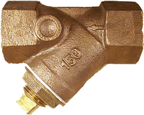 Bronze 3/4" IPS Y Strainer - Click Image to Close