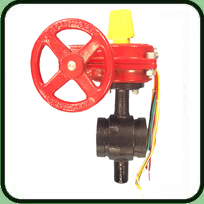 Grooved Butterfly Valve W/Switch