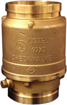 4" Grooved Check Valve - Click Image to Close