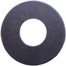 1/2 Zinc Plated Flat Steel Washer - Click Image to Close